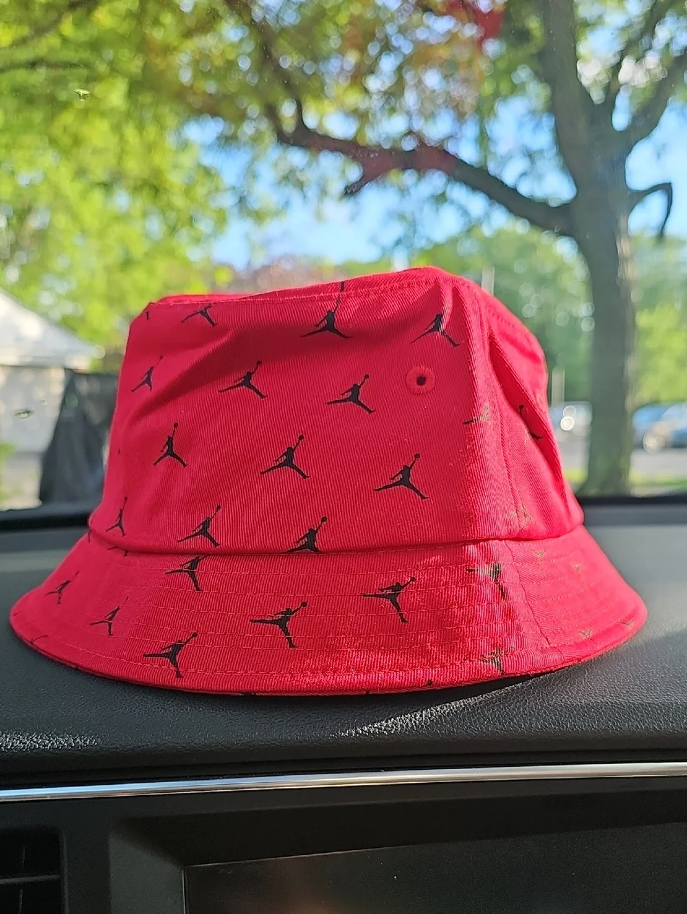Jordan Boys Youth‎ Bucket Hat Red Black New
